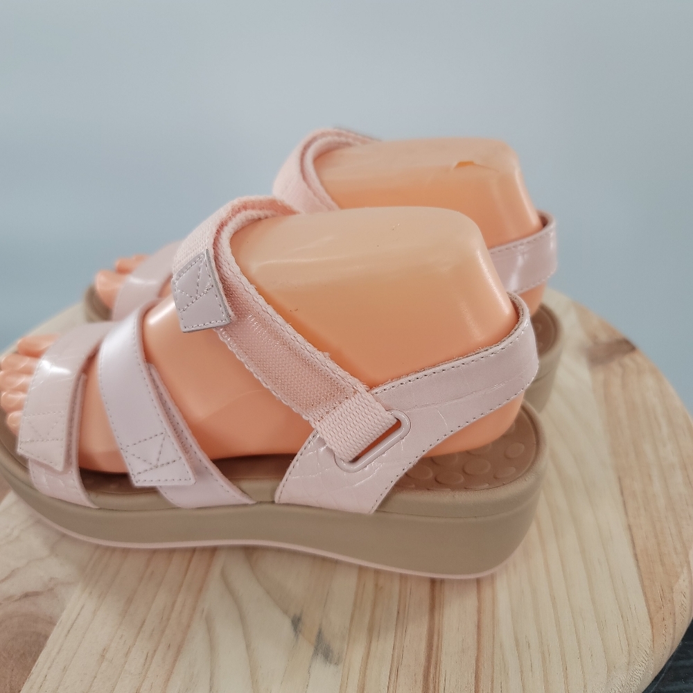 Vionic Misty Adjustable Strappy Wedge Sandals Com… - image 5